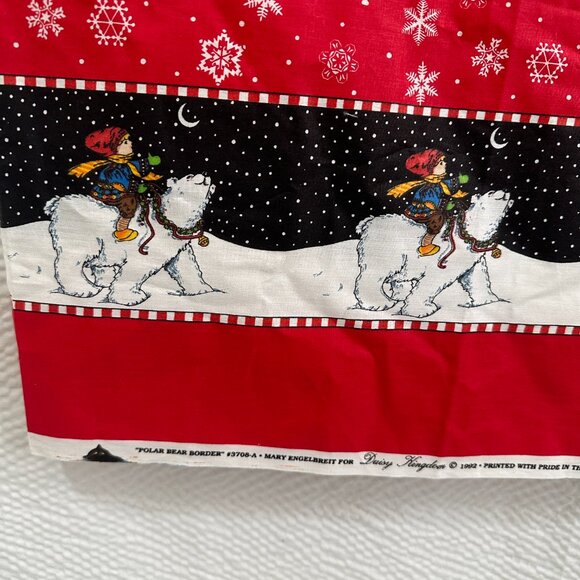 Daisy Kingdom 4" yds Vintage  "Polar Bear Border" by Mary Engelbreit HTF - Picture 2 of 11